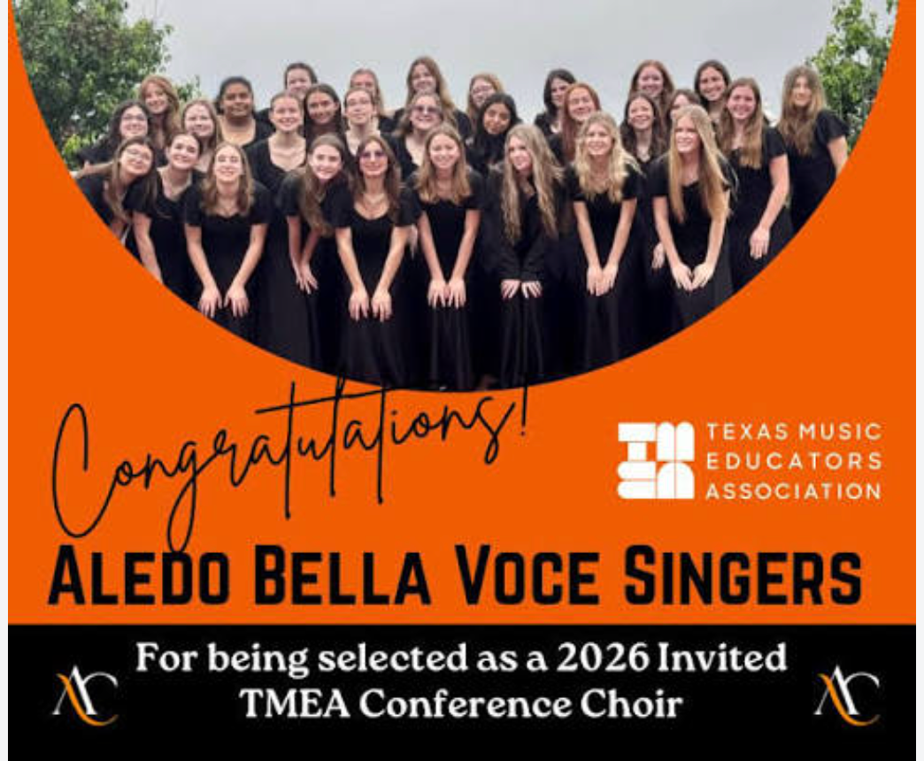 Aledo Bella Voce Singers — 2026 TMEA Invited Conference Choir